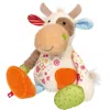 Sigikid Patchwork Cow Plush Toy In Multicolored