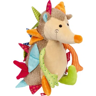 Sigikid Patchwork Hedgehog Plush Toy In Multicolored