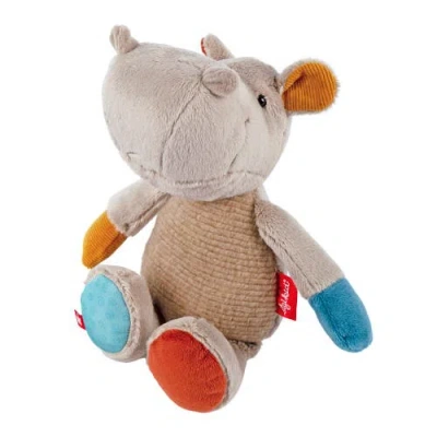 Sigikid Patchwork Hippo Plush Toy In Multicolored
