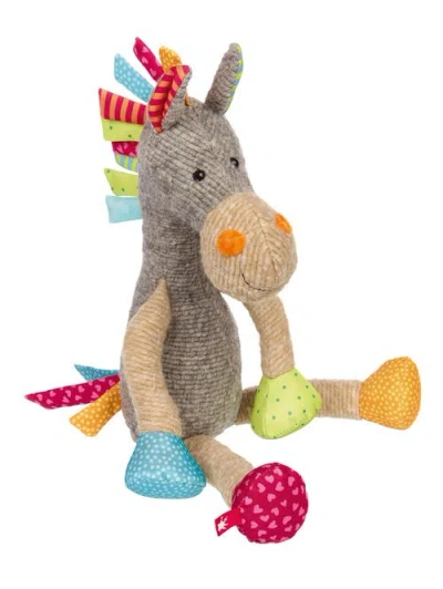 Sigikid Patchwork Horse Plush Toy In Multicolored