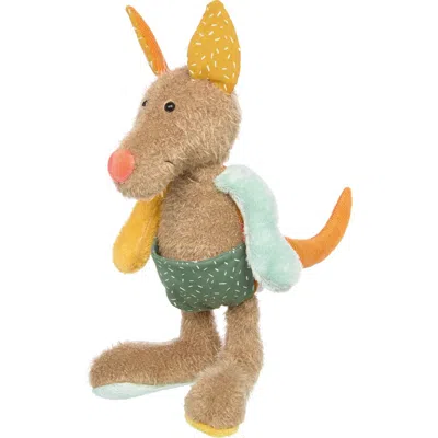Sigikid Patchwork Kangaroo Plush Toy In Multicolored