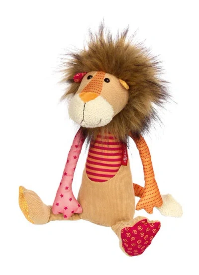 Sigikid Patchwork Lion Plush Toy In Multicolored