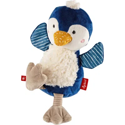 Sigikid Patchwork Penguin Plush Toy In Multicolored