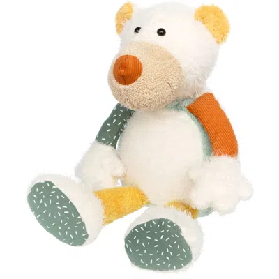 Sigikid Patchwork Polar Bear Plush Toy In Multicolored