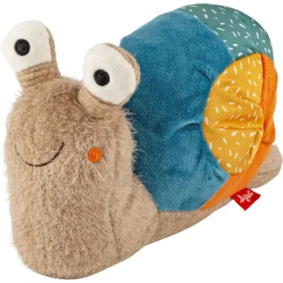 Sigikid Patchwork Snail Plush Toy In Multicolored