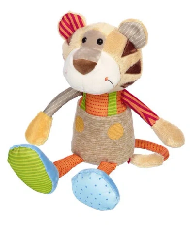 Sigikid Patchwork Tiger Plush Toy In Multicolored