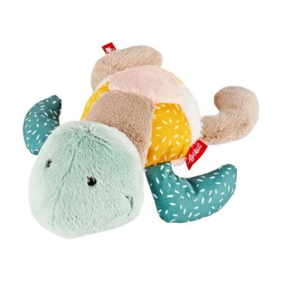 Sigikid Patchwork Turtle Plush Toy In Multicolored