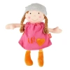 Sigikid Plush Doll With Pink Outfit In Multicolored