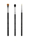 Sigma Beauty All Eyes Brush Trio In Black