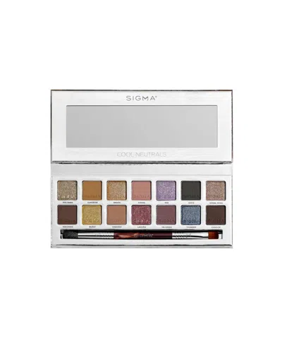 Sigma Beauty Cool Neutrals Eyeshadow Palette In White