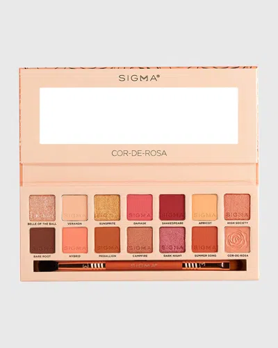 Sigma Beauty Cor-de-rosa Eyeshadow Palette In White