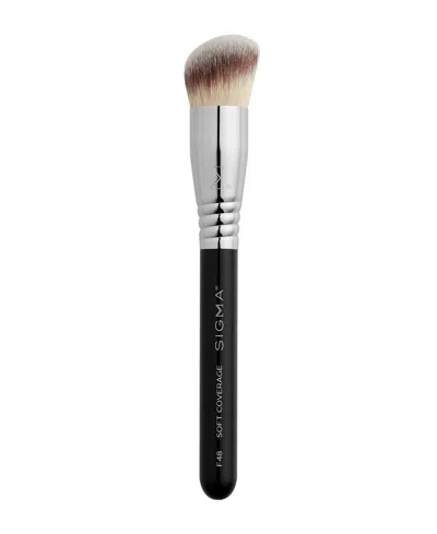 Sigma Beauty F48 Ft Coverage Brush In Black
