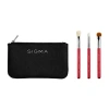 Sigma Beauty Glam N Go Mini Eye Brush Set In Red