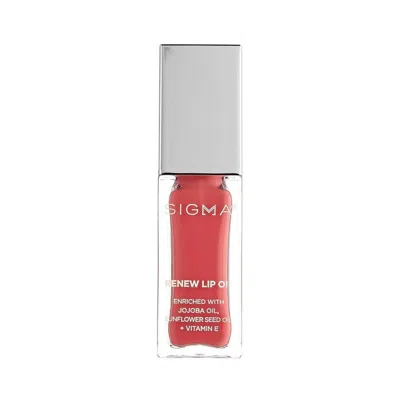 Sigma Beauty Renew Lip Oil - Tranquil In Blue