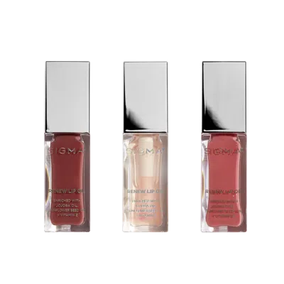 Sigma Beauty Valentine Lip Oil Trio