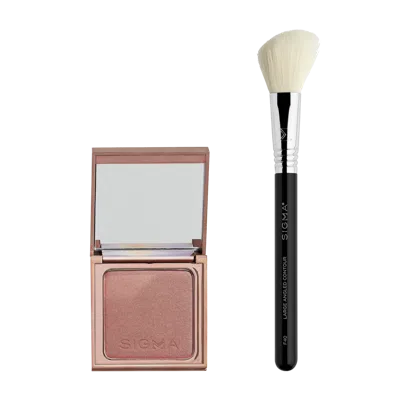 Sigma Beauty Valentine Powder Blush Duo - Tiger Lily In Orange