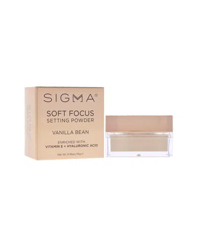 Sigma Beauty Women's 0.35oz Vanilla Bean Soft Focus Setting Powder In White