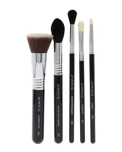 Sigma Beauty Women's Most Wanted 5pc Brush Set In Black