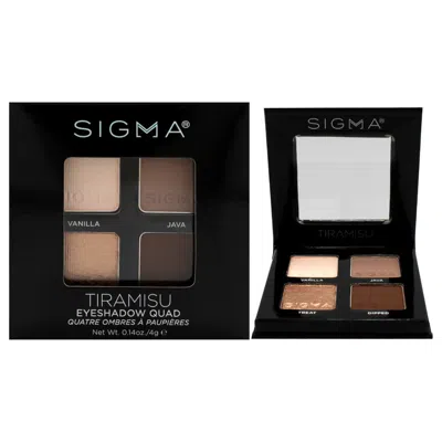 Sigma Ladies Eyeshadow Quad 0.14 oz Tiramisu Makeup 811425036204