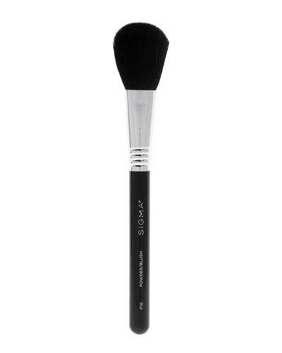 Sigma Women's F10 Powder Blush Brush In Black
