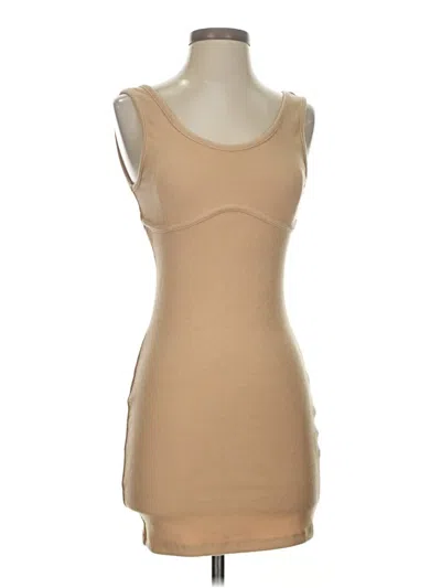 Pre-owned Signature 8 Casual Dress In Tan