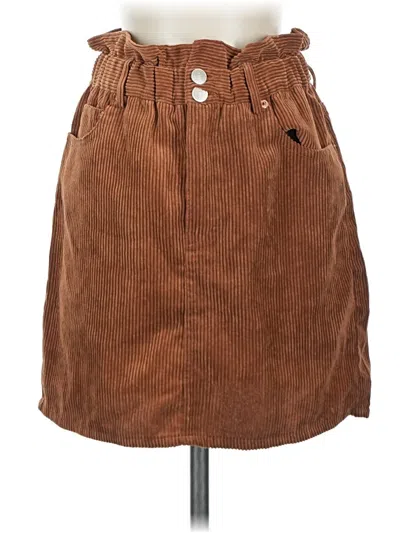Pre-owned Signature 8 Casual Skirt In Brown