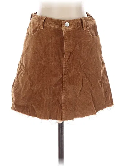 Pre-owned Signature 8 Casual Skirt In Brown