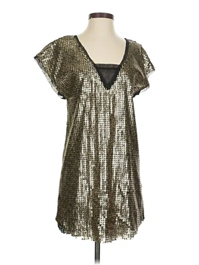 Pre-owned Signature 8 Cocktail Dress In Silver