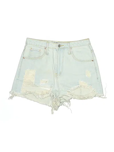 Pre-owned Signature 8 Denim Shorts In Blue