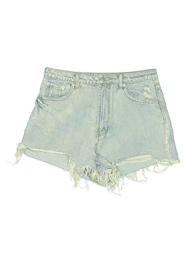 Pre-owned Signature 8 Denim Shorts In Blue