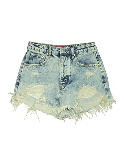 Pre-owned Signature 8 Denim Shorts In Blue