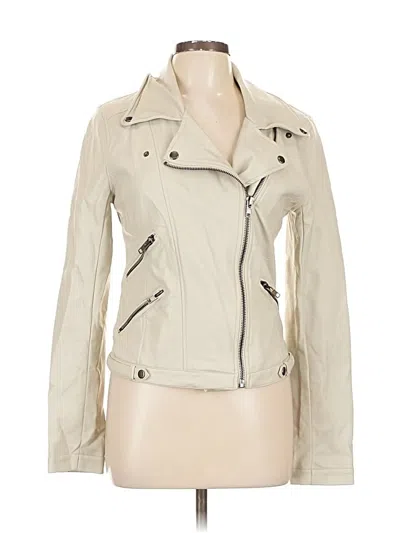 Pre-owned Signature 8 Faux Leather Jacket In Brown