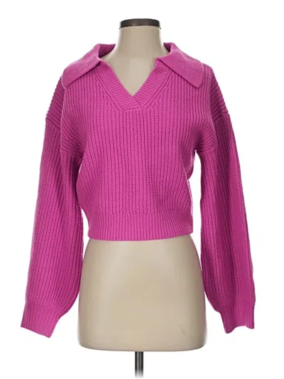 Pre-owned Signature 8 Pullover Sweater In Pink