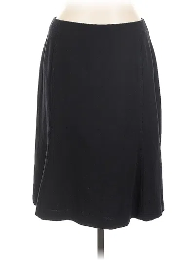 Pre-owned Signature By Larry Levine Formal Skirt In Black