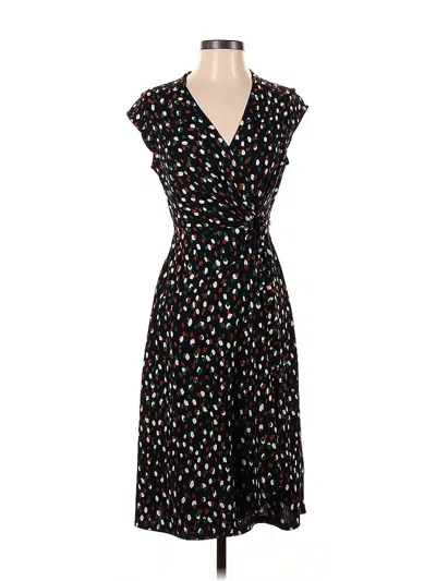 Pre-owned Signature By Robbie Bee Casual Dress In Black