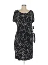 Signature By Robbie Bee Casual Dress In Black