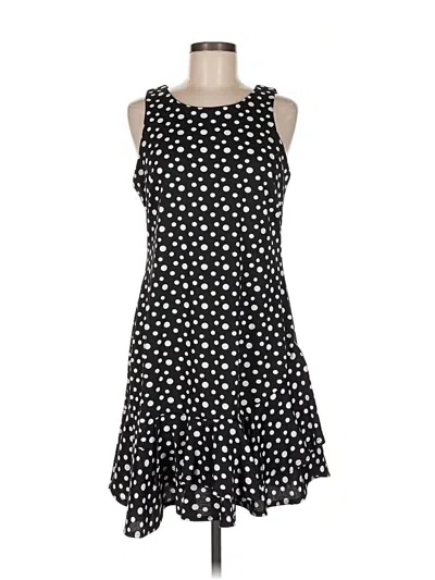 Pre-owned Signature By Robbie Bee Casual Dress In Black