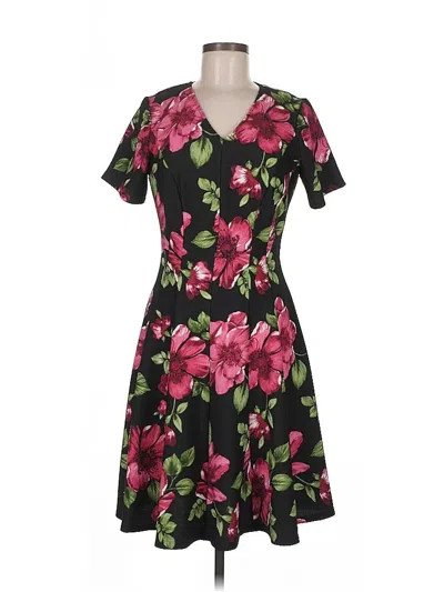 Pre-owned Signature By Robbie Bee Casual Dress In Black