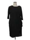 Signature By Robbie Bee Casual Dress In Black