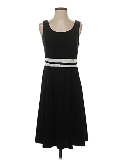 Pre-owned Signature By Robbie Bee Casual Dress In Black