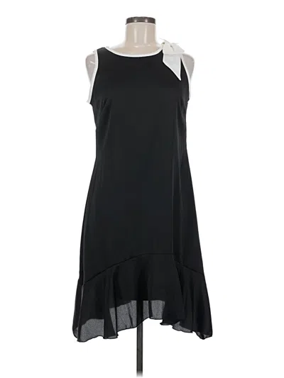 Pre-owned Signature By Robbie Bee Casual Dress In Black