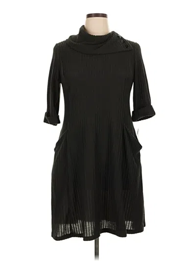 Pre-owned Signature By Robbie Bee Casual Dress In Black