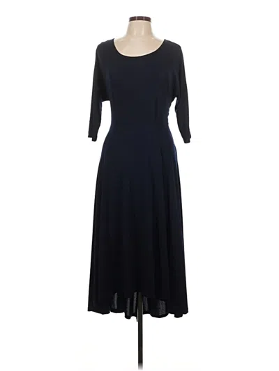 Pre-owned Signature By Robbie Bee Casual Dress In Black