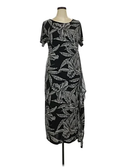 Pre-owned Signature By Robbie Bee Casual Dress In Black