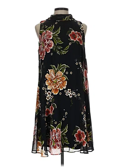 Pre-owned Signature By Robbie Bee Casual Dress In Black