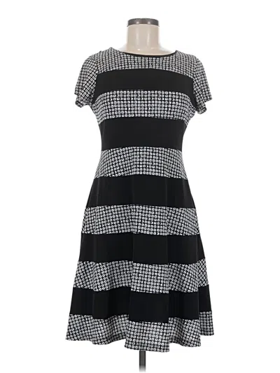 Pre-owned Signature By Robbie Bee Casual Dress In Black