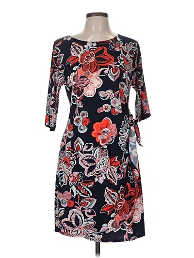 Pre-owned Signature By Robbie Bee Casual Dress In Black