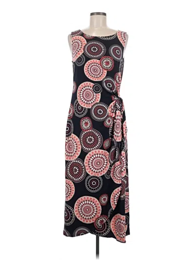 Pre-owned Signature By Robbie Bee Casual Dress In Black