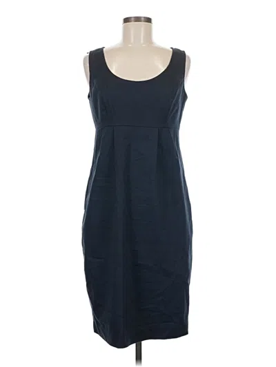 Pre-owned Signature By Robbie Bee Casual Dress In Blue