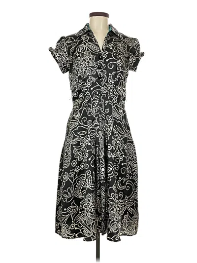 Pre-owned Signature By Robbie Bee Casual Dress In Silver